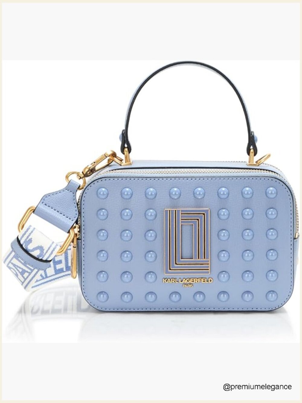Studded Camera Crossbody Bag - Everyday Chic Handbag